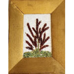 Wandversiering met halfedelstenen en/of edelstenen